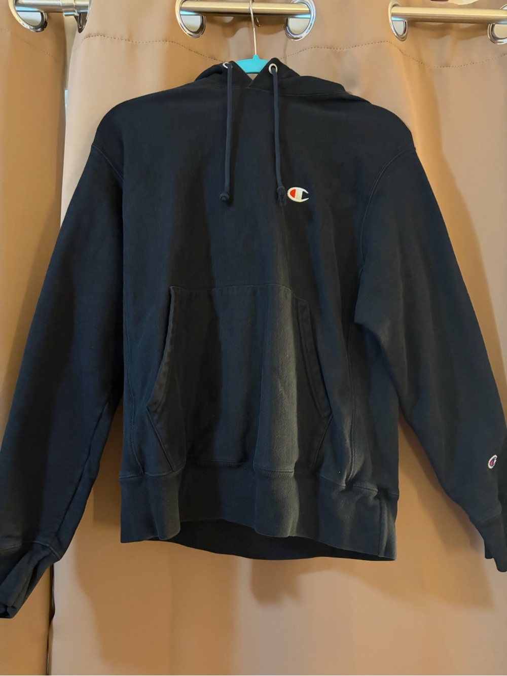 Champion Black Hoodie| size medium